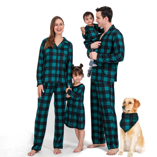 Family Christmas Pajamas For Parents And Children In Europe And America